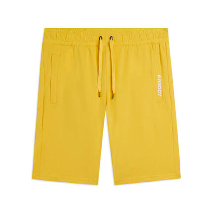 Pantalon court en jersey élastique avec poche