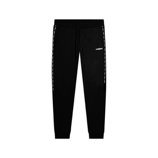 Pantalon de sport en coton avec insertion de logo