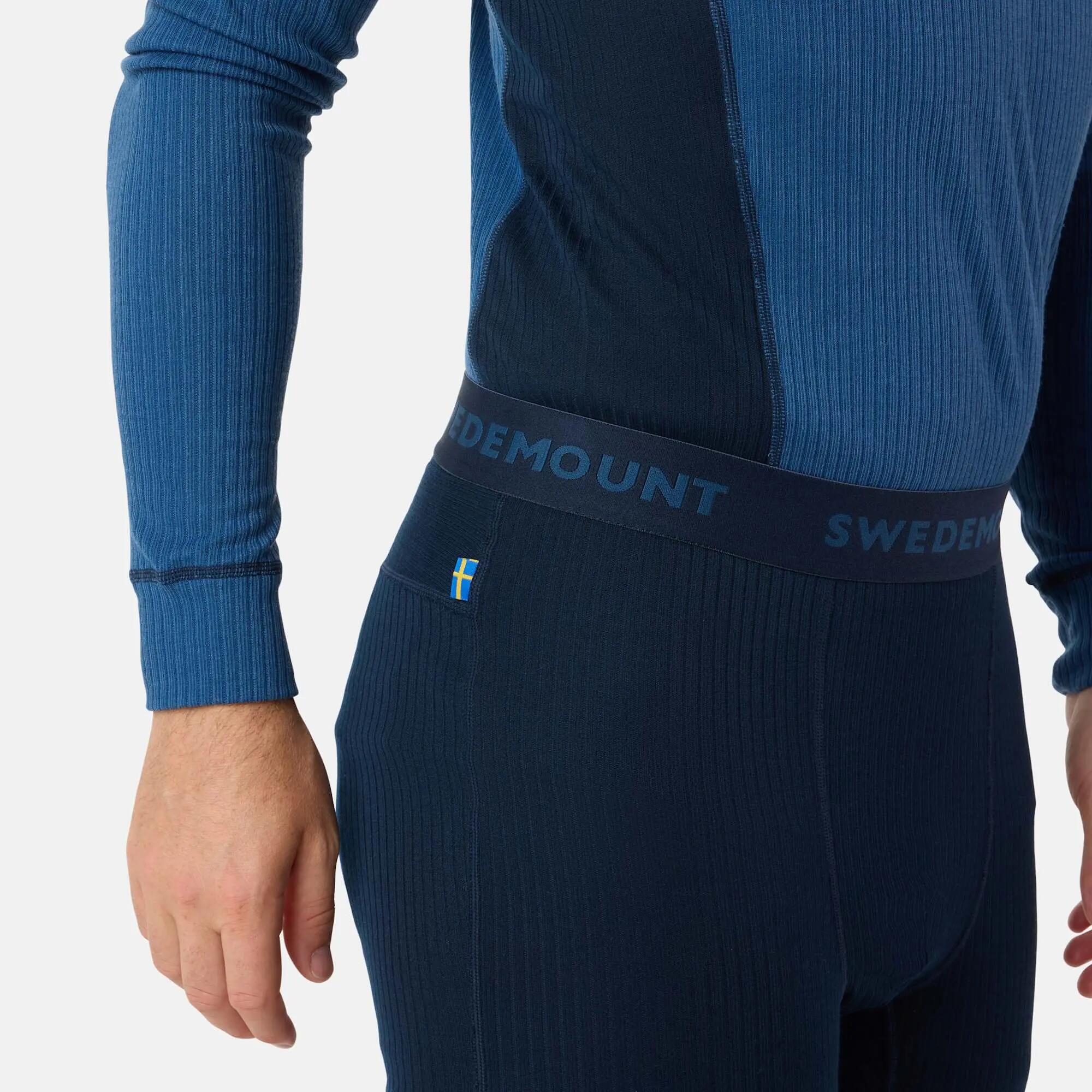 Men Skiing Baselayer Set Quick Drying Nordic 5/8