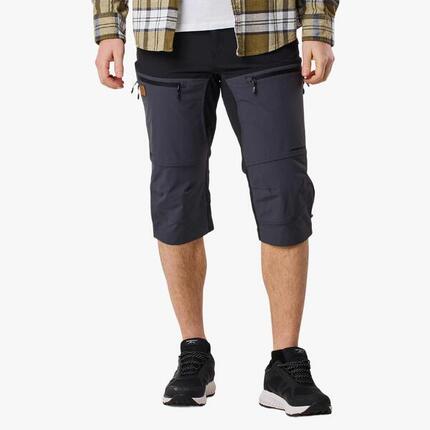Pantalon randonnée homme extérieur déperlant coupe-vent Lofoten Stretch 3/4
