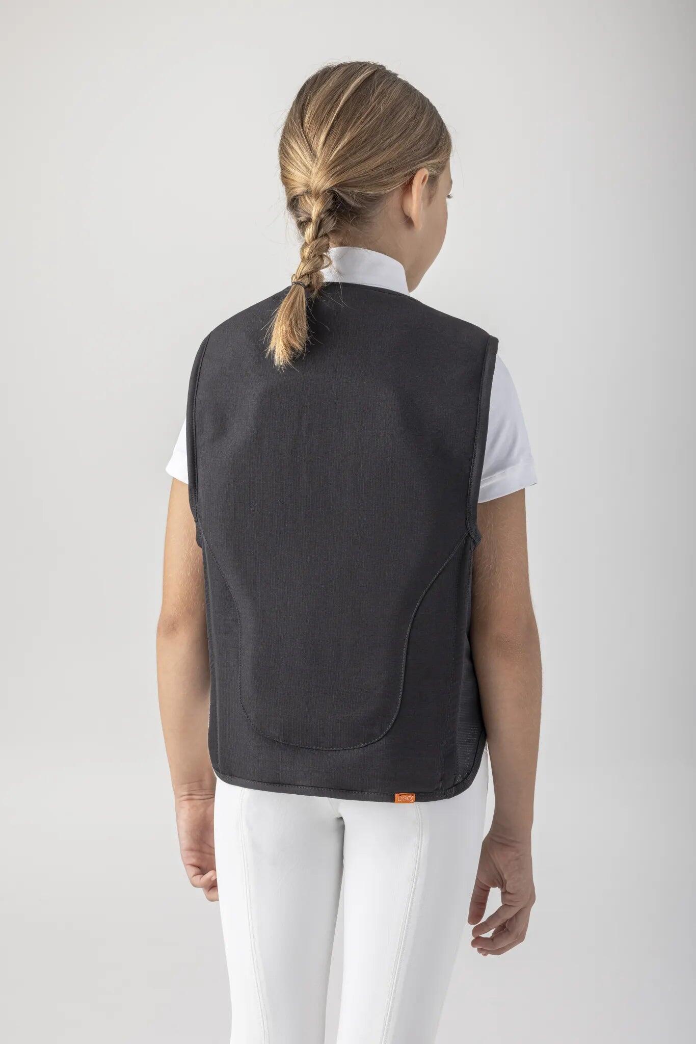Gilet Airbag Junior avec protecteur dorsal - Equiline 3/5