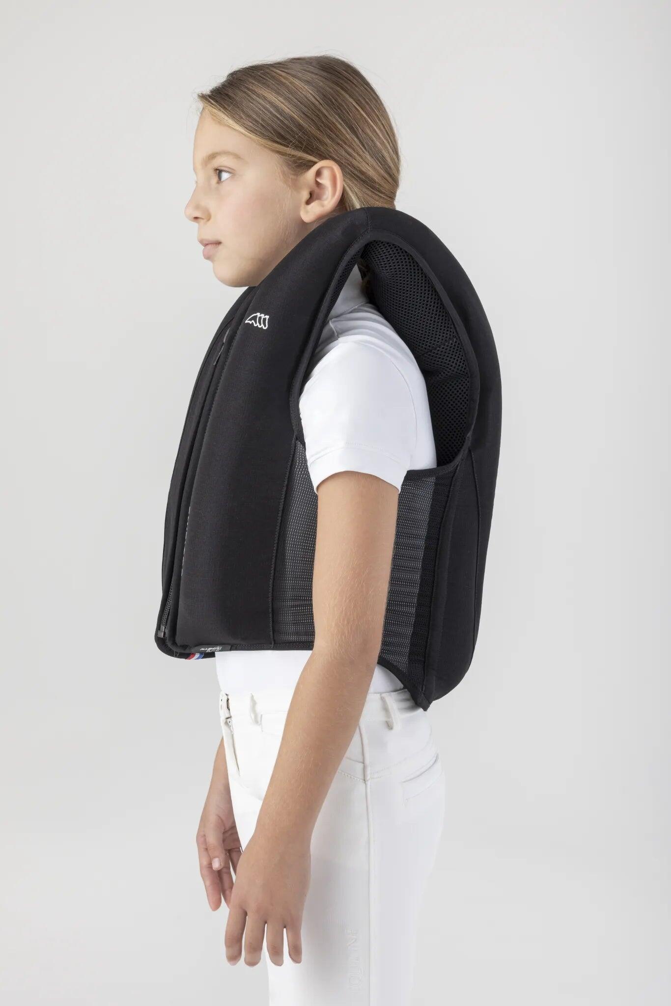 Gilet Airbag Junior avec protecteur dorsal - Equiline 5/5