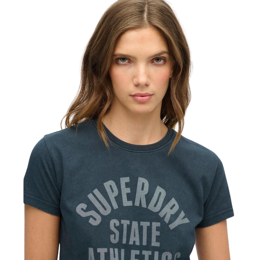 T-shirt ajusté à motif femme Superdry Athletic 5/6