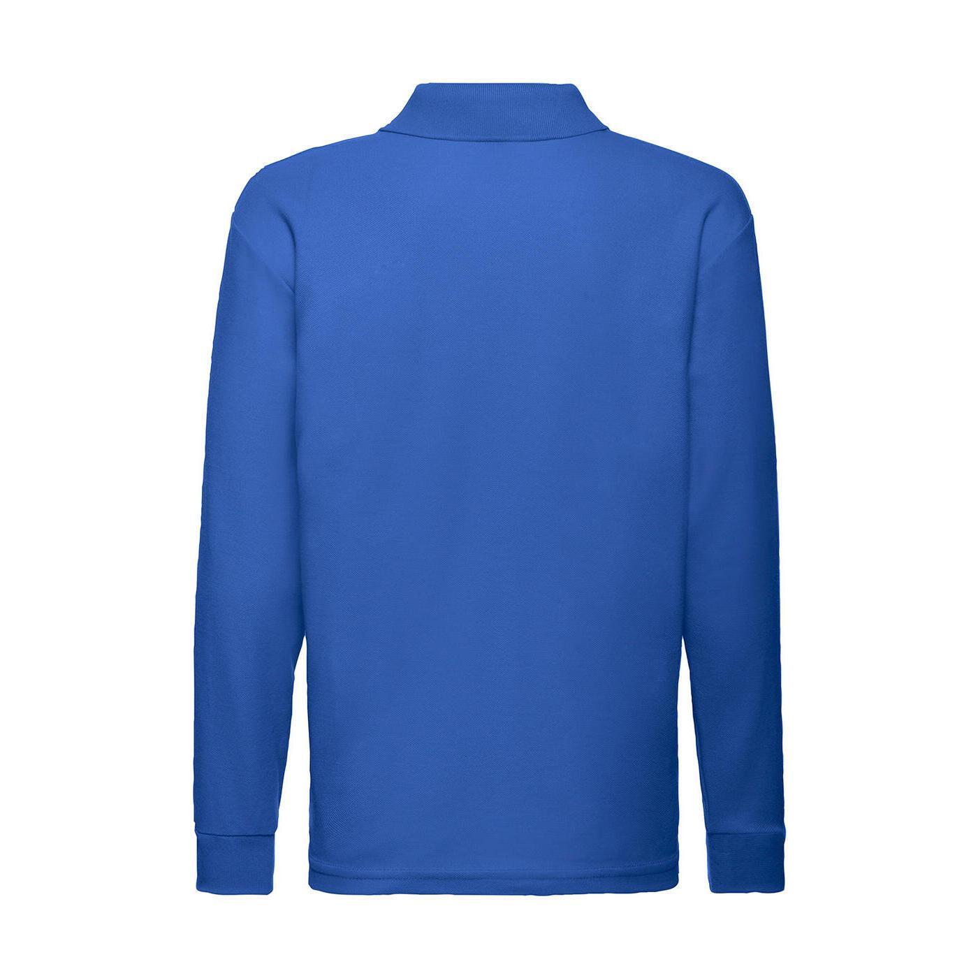 Polo manches longues enfant Fruit of the Loom 2/2