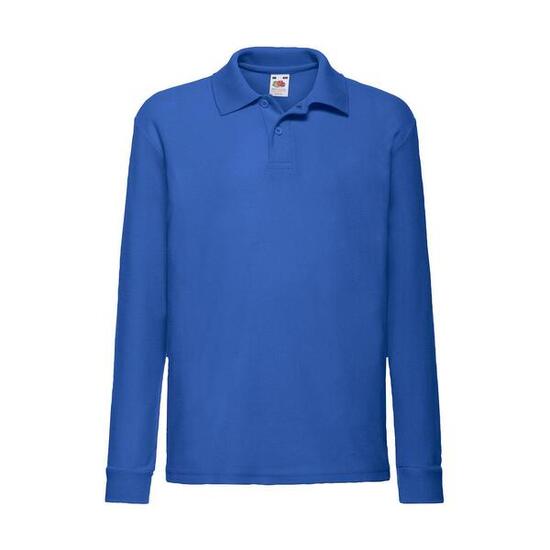 Polo manches longues enfant Fruit of the Loom