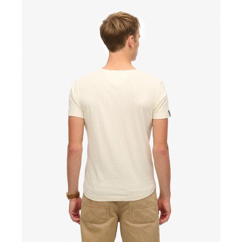 T-shirt met een tunisianekraag Superdry Merchant Store 4/6