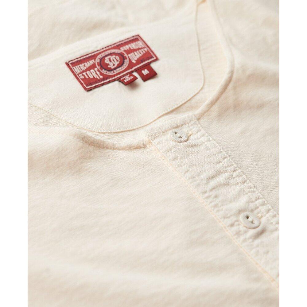 T-shirt met een tunisianekraag Superdry Merchant Store 6/6