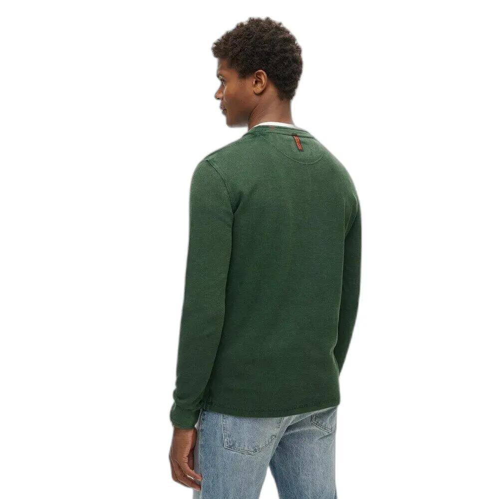 T-shirt manches longues Superdry Vintage Textured Grandad 4/5