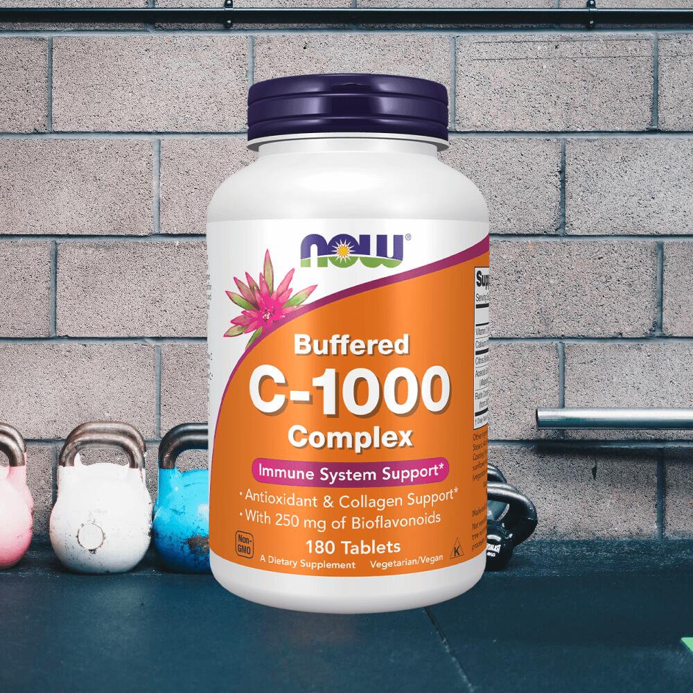 Now Foods Buffered C-1000 Complex (180 tabs) Unflavoured 2/3