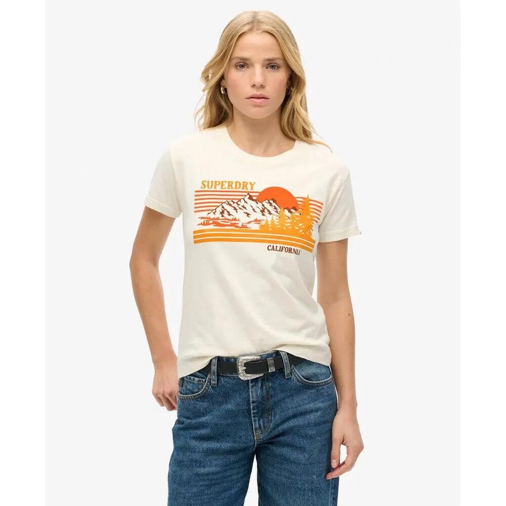 T-shirt ajusté à rayures femme Superdry Outdoor 3/6