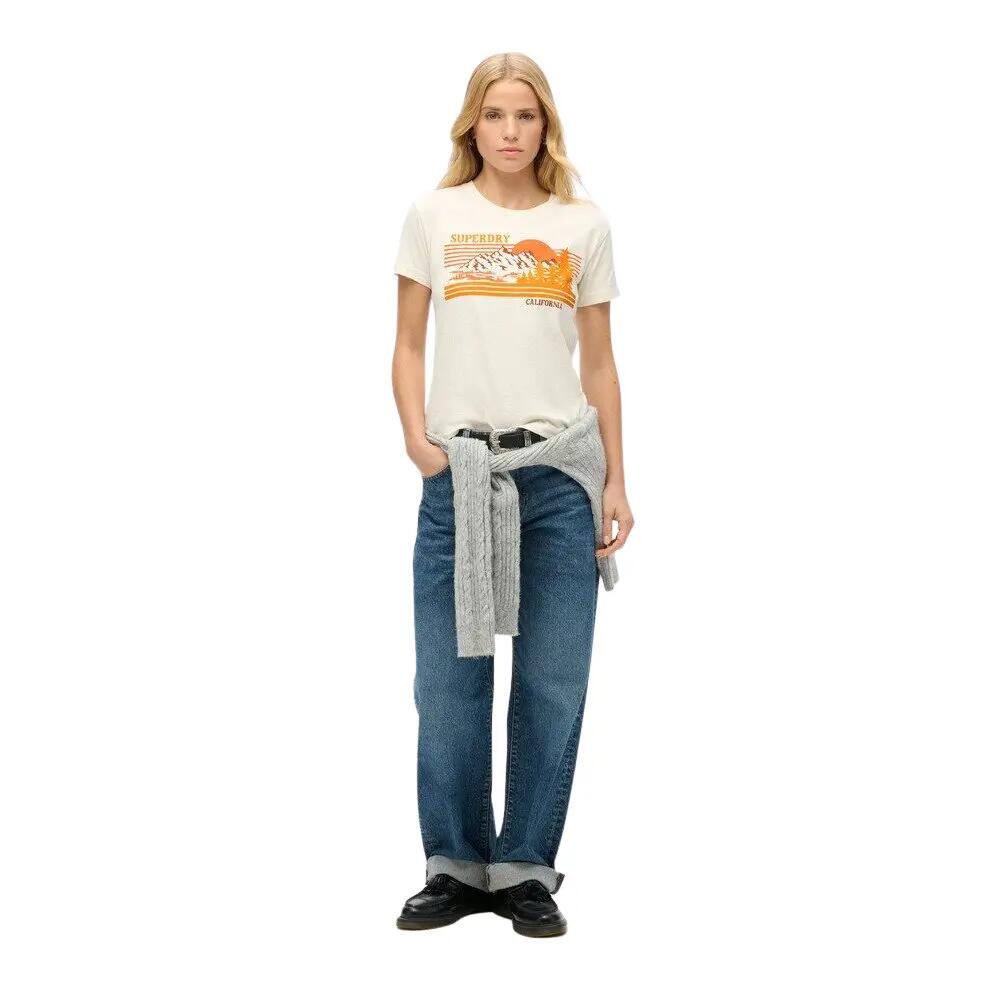 T-shirt ajusté à rayures femme Superdry Outdoor 2/6