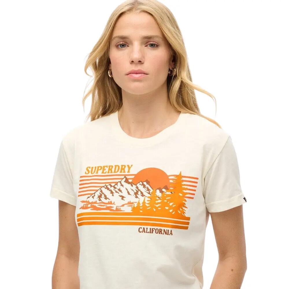 T-shirt ajusté à rayures femme Superdry Outdoor 5/6