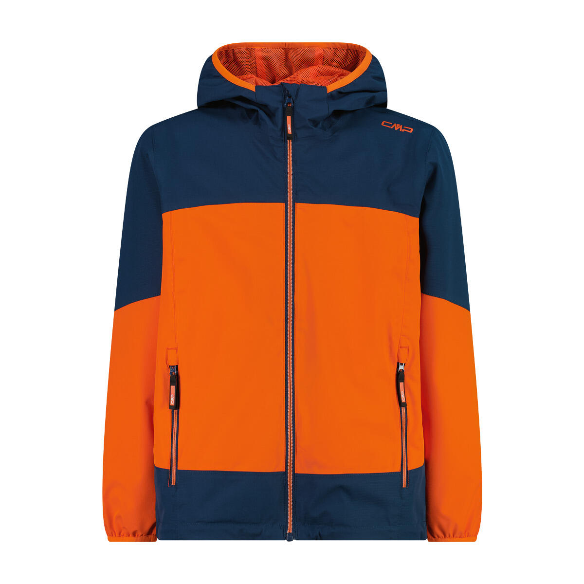 dunkelblau / orange / navyblau