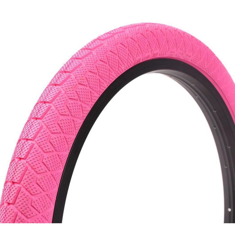 Set cauciucuri BMX KENDA 20 inch x 1,95 inch roz + cameră AV