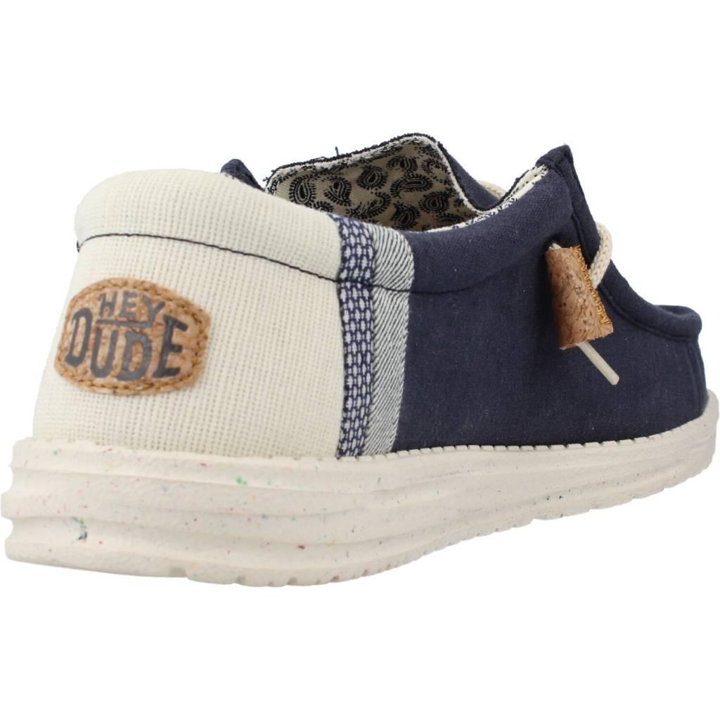Informales Hombre Hey Dude Wally Linen Natural 3/5