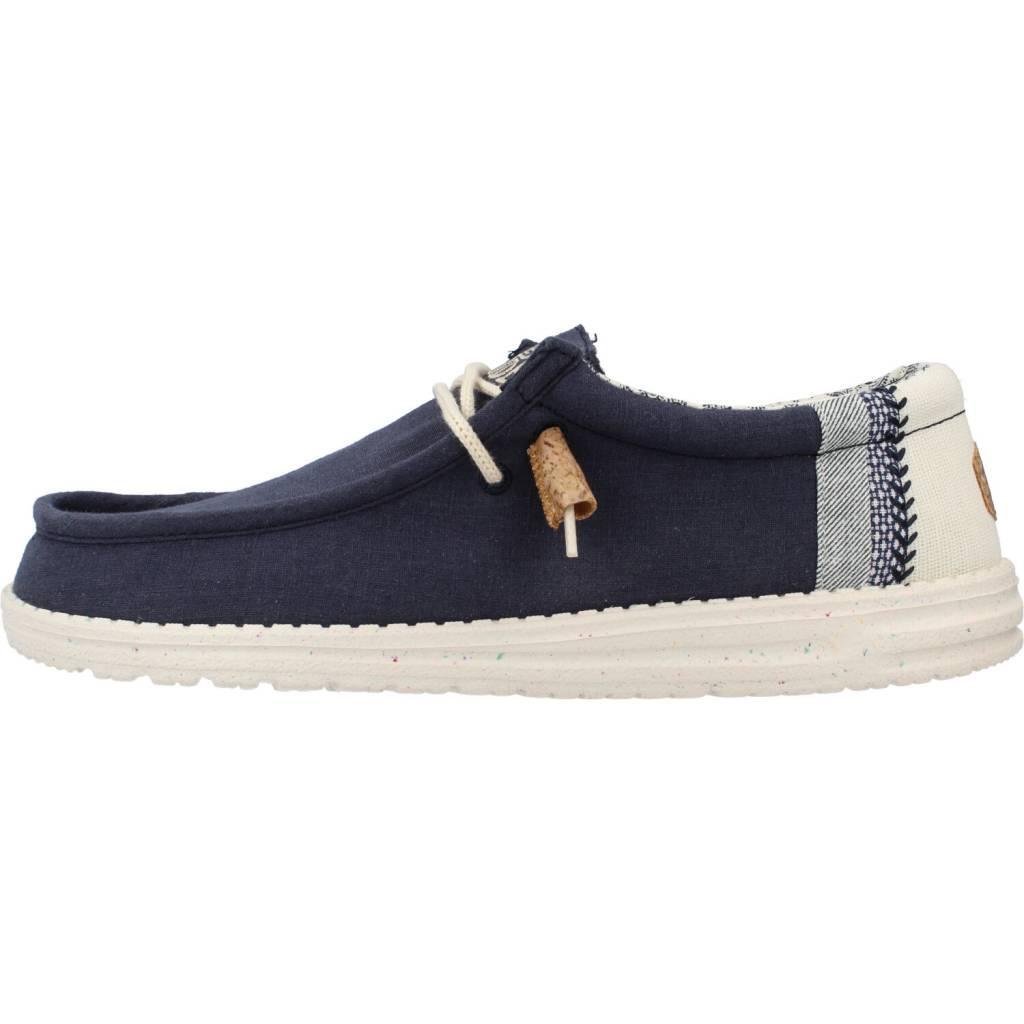 Informales Hombre Hey Dude Wally Linen Natural 2/5