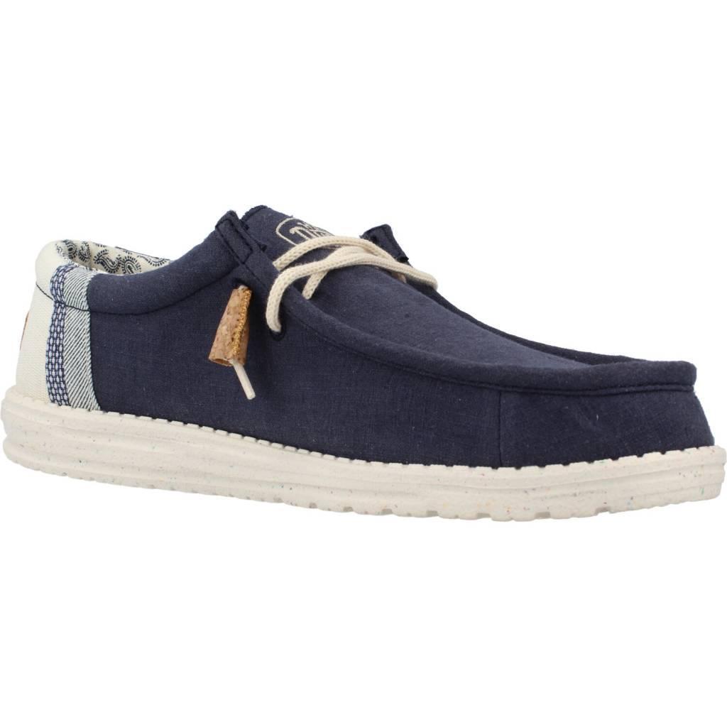 Informales Hombre Hey Dude Wally Linen Natural 5/5