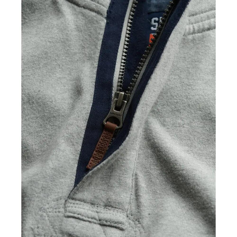 Sweatshirt demi-zip Superdry Cotton Classics Jersey Henley 6/6