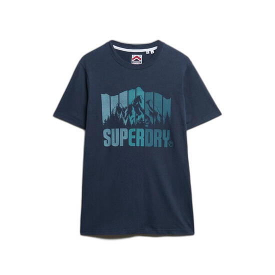 T-Shirt Superdry Mountain Rainbow
