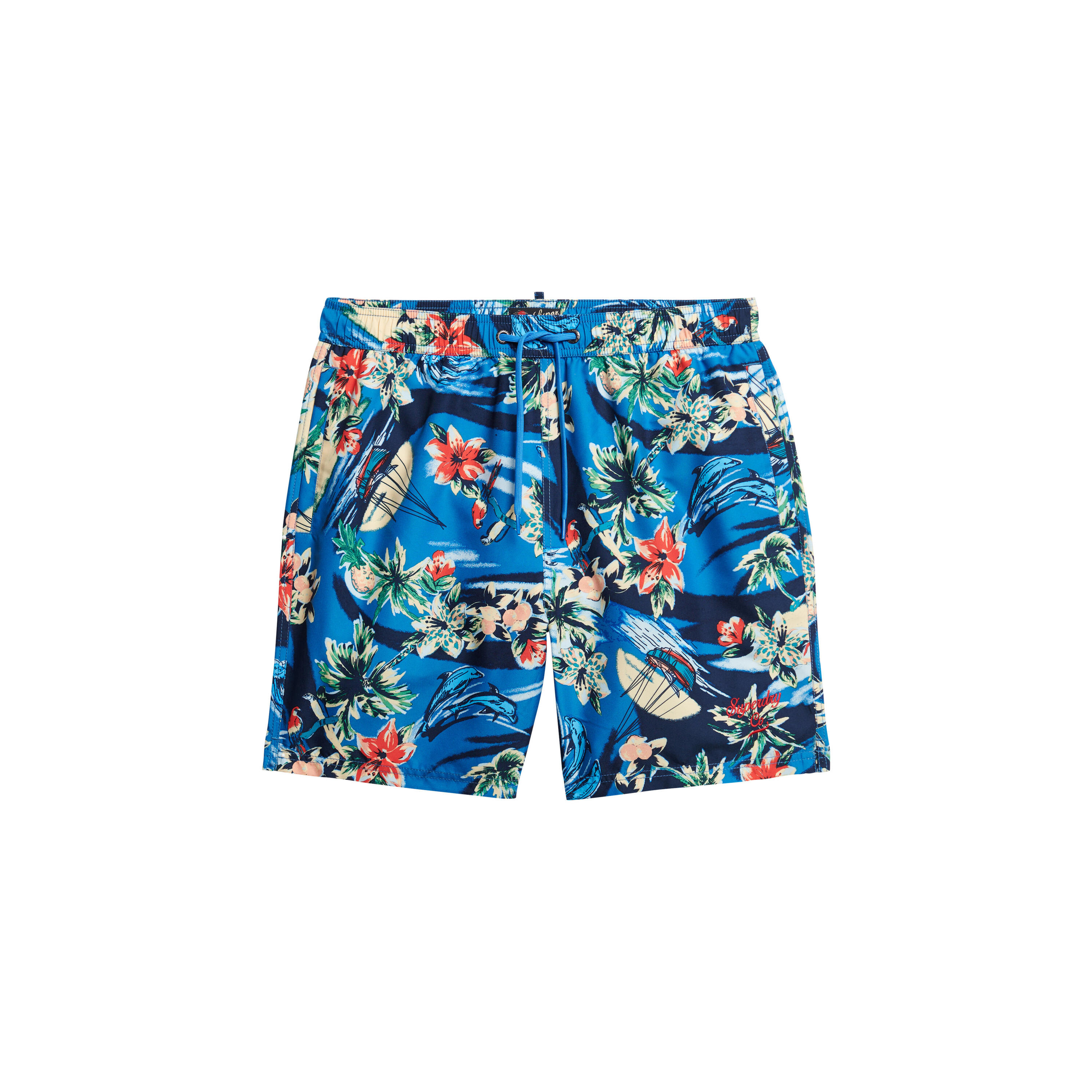 Short de bain imprimé hawaïen Superdry 7/7