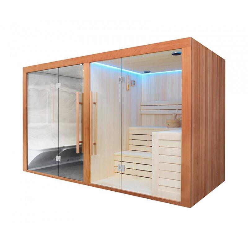 Combi Sauna Hammam Boreal® Sublimation - 8 places - 340*175*210 5/7