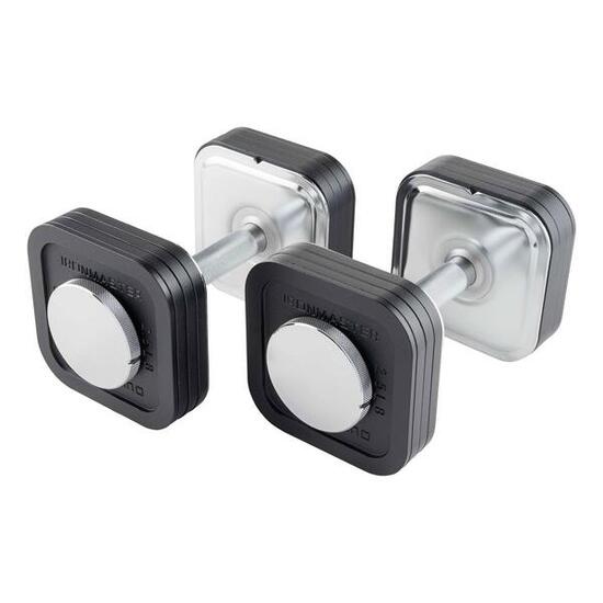 Ironmaster Quick-Lock Dumbbell Handle Set Adjustable 40.8 kg