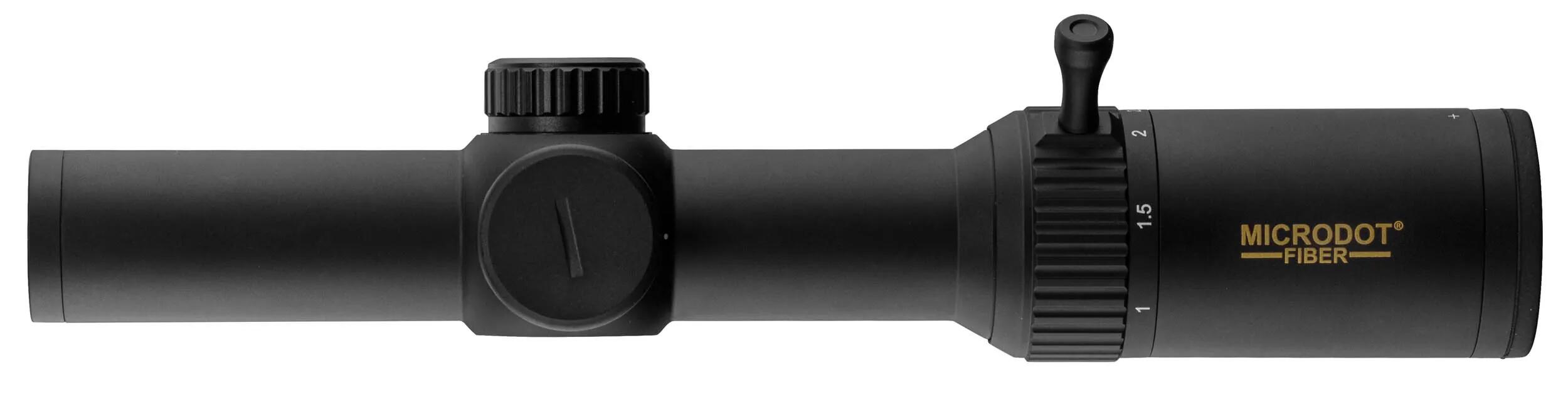 Lunette de battue Microdot Fiber 1-4x24 6/6