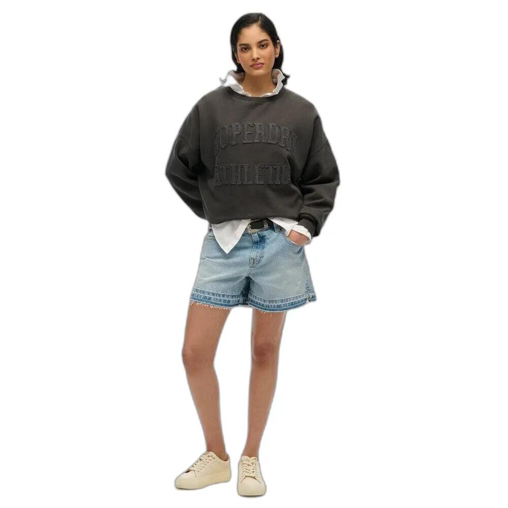 Camisola para mulher Superdry Athletic Tonal Applique Crew 3/6
