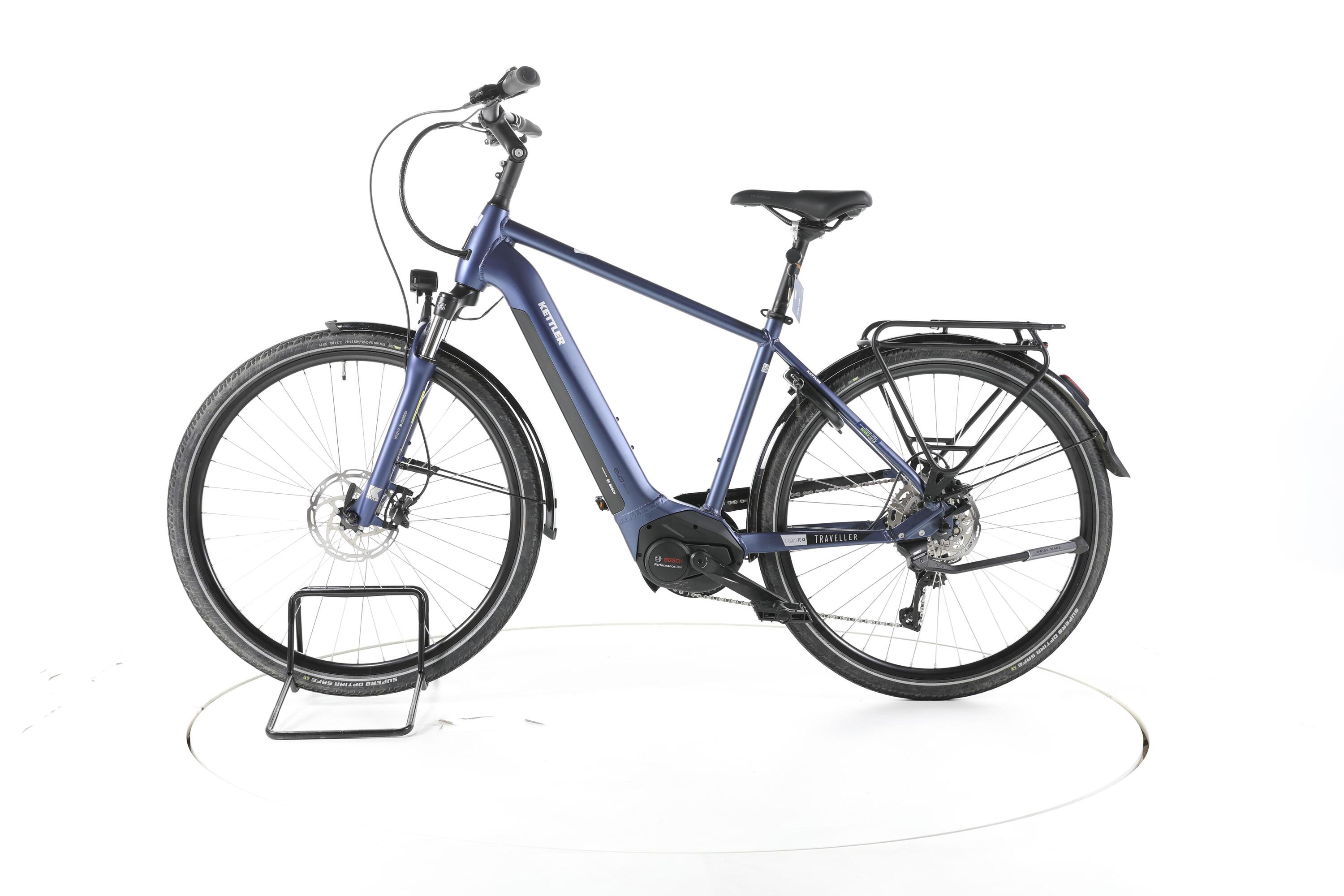 Refurbished - Kettler TRAVELLER E-GOLD 10 PLUS Trekking E-Bike - Sehr gut 6/7