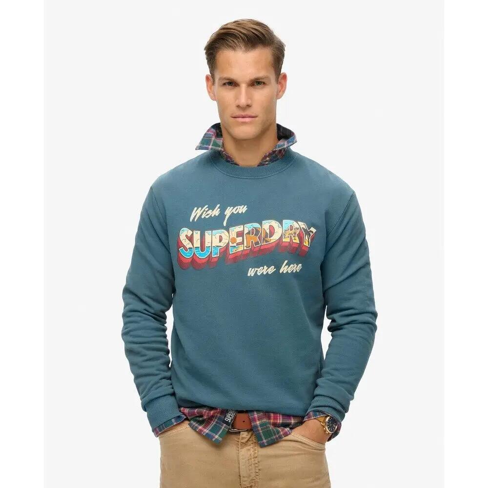 Sudadera estampada Superdry Travel Postcard 3/6