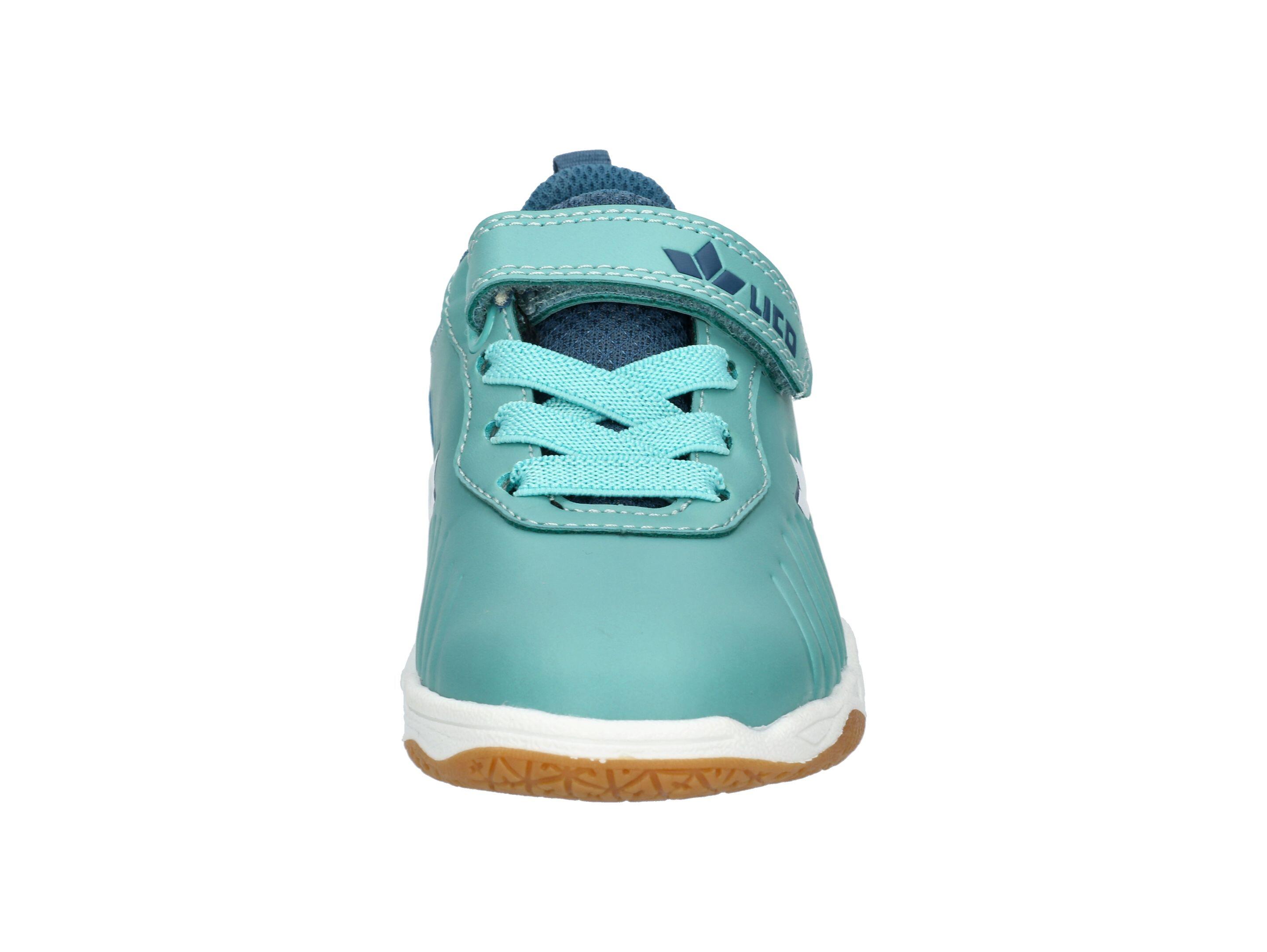 Schoenen - turnen - kinderen - klittenband, elastische veters - turquoise 3/6