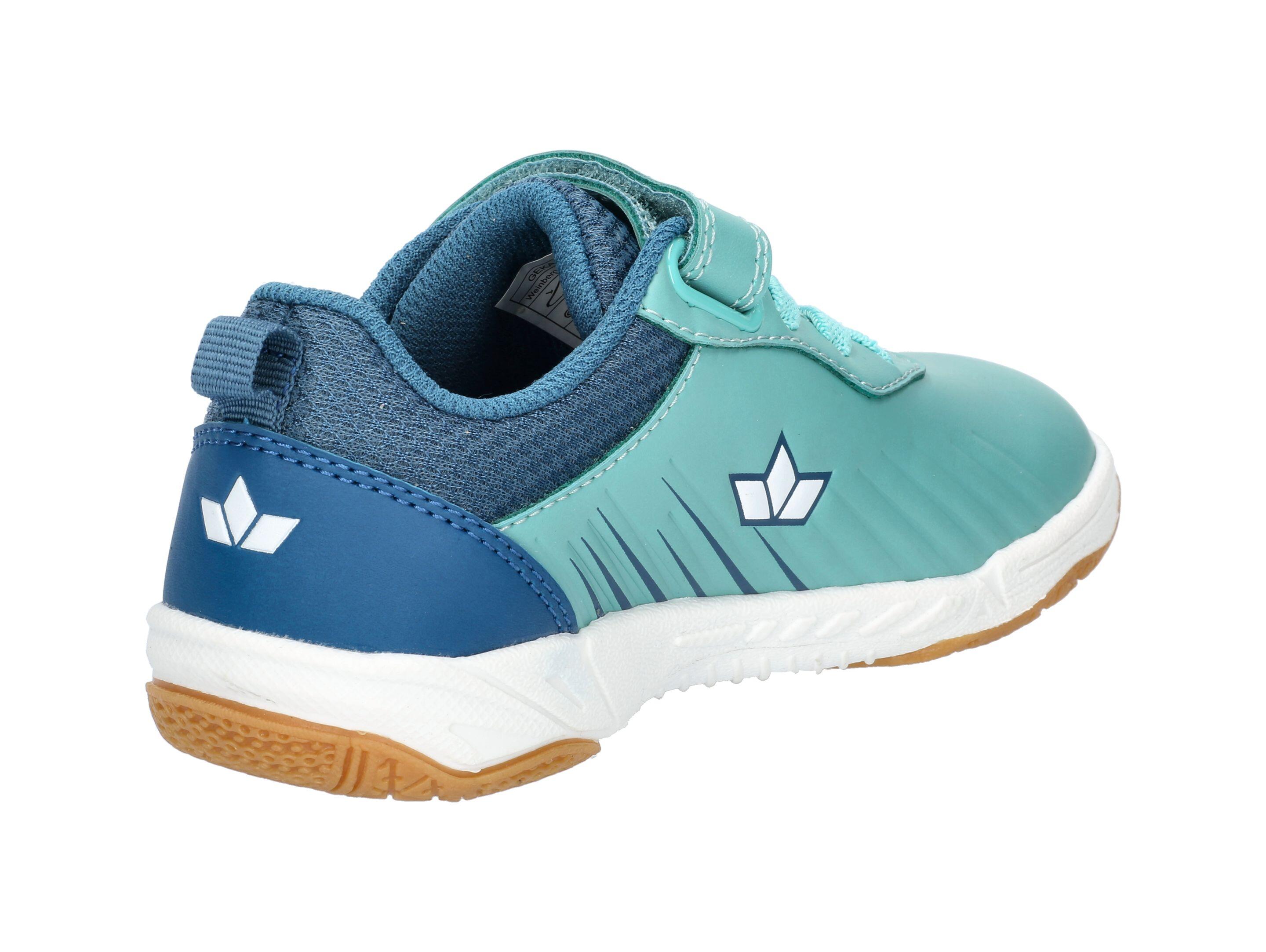 Schoenen - turnen - kinderen - klittenband, elastische veters - turquoise 4/6