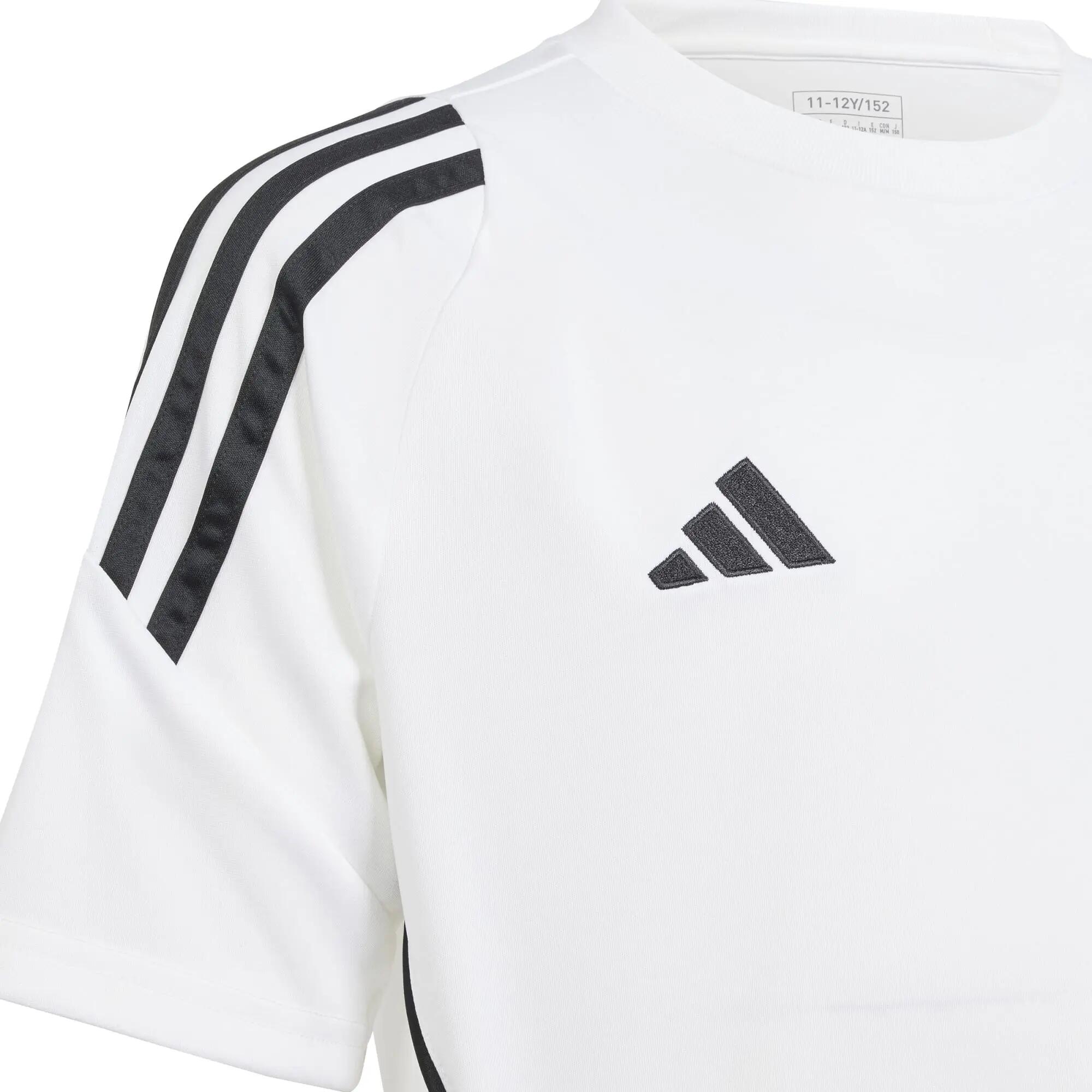 Maglia a maniche corte Adidas modello IS1033 per unisex ragazzi 8/9