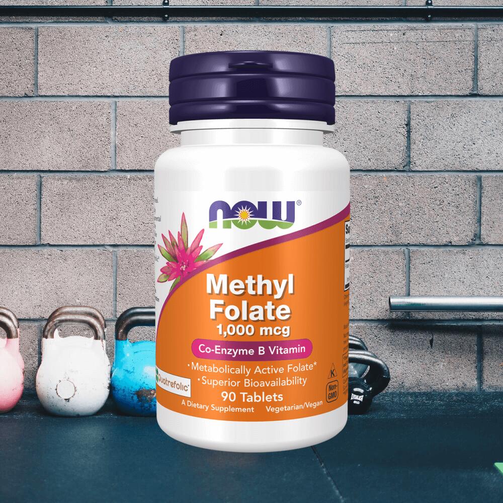 Now Foods Methyl Folate 1000mcg (90 tabs) Unflavoured 2/3