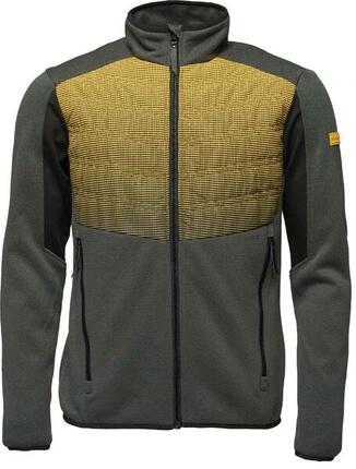 Pull sport homme Loap Gandalf gris et jaune