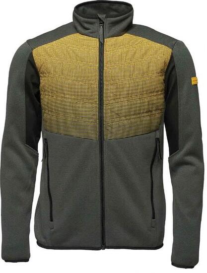 Pull sport homme Loap Gandalf gris et jaune