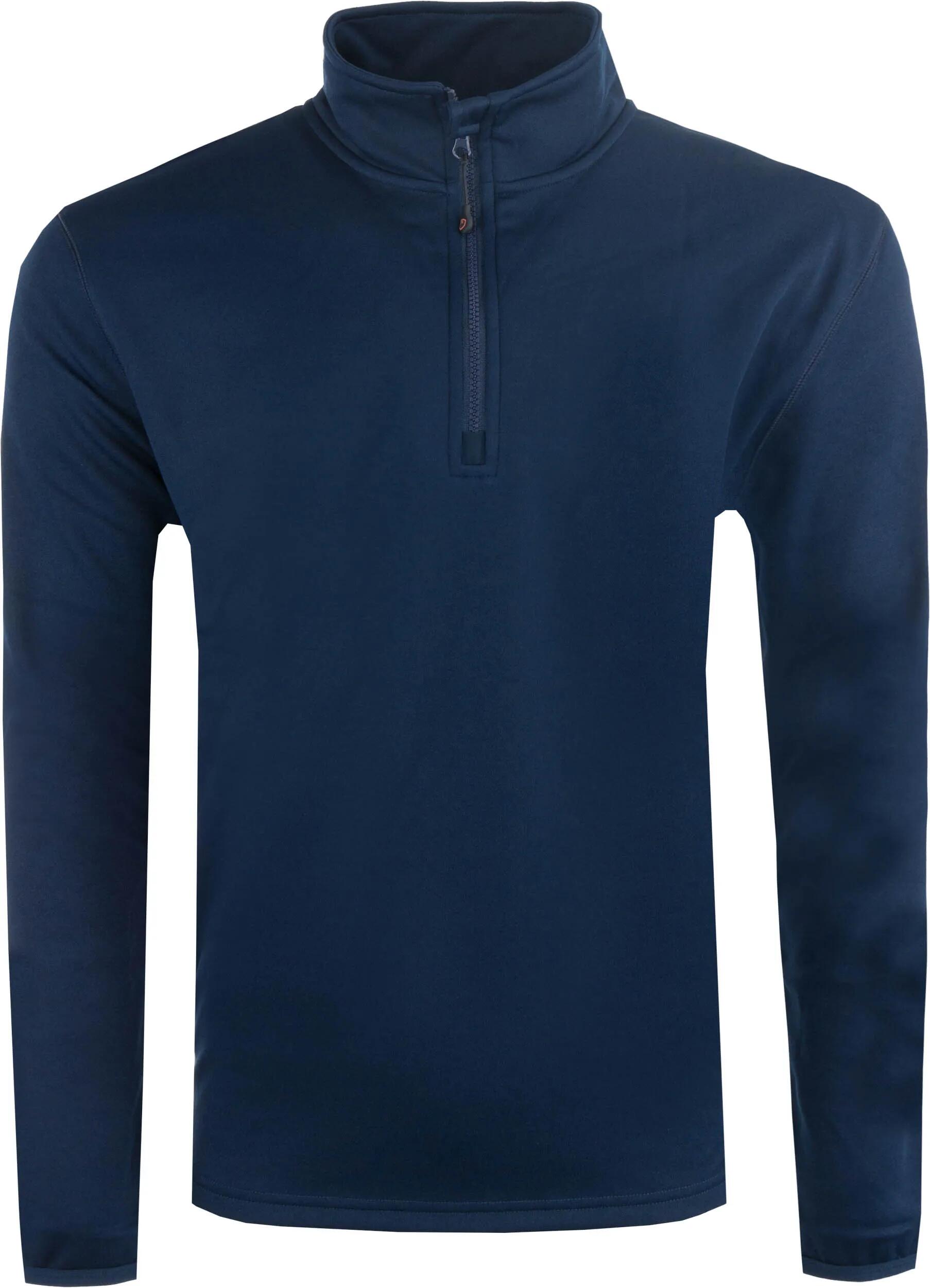 Hanorac bărbați Playerlayer 1/4 Zip strat intermediar bleumarin