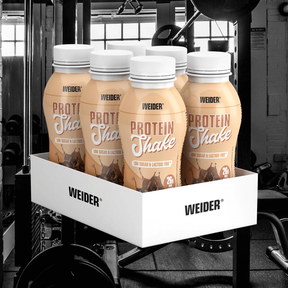 Weider Protein Shake (6x330ml) Milk Chocolate - Protéines - Protéines RTD 2/3