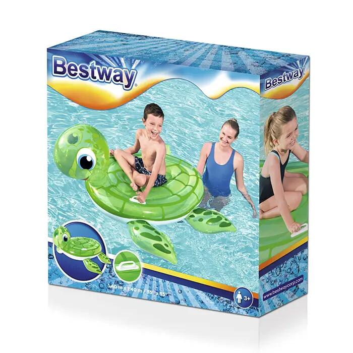 Bouée gonflable piscine Bestway Tortue 140x140cm 5/5