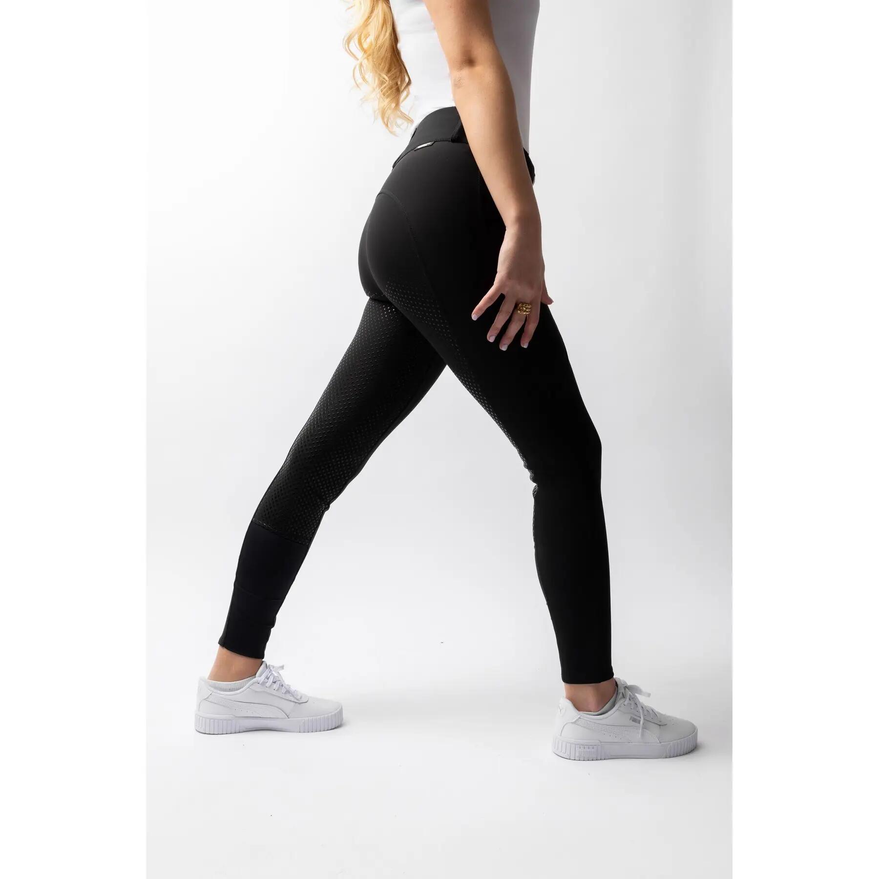 Pantalon équitation full grip femme Horze Grand Prix Pro 2/7