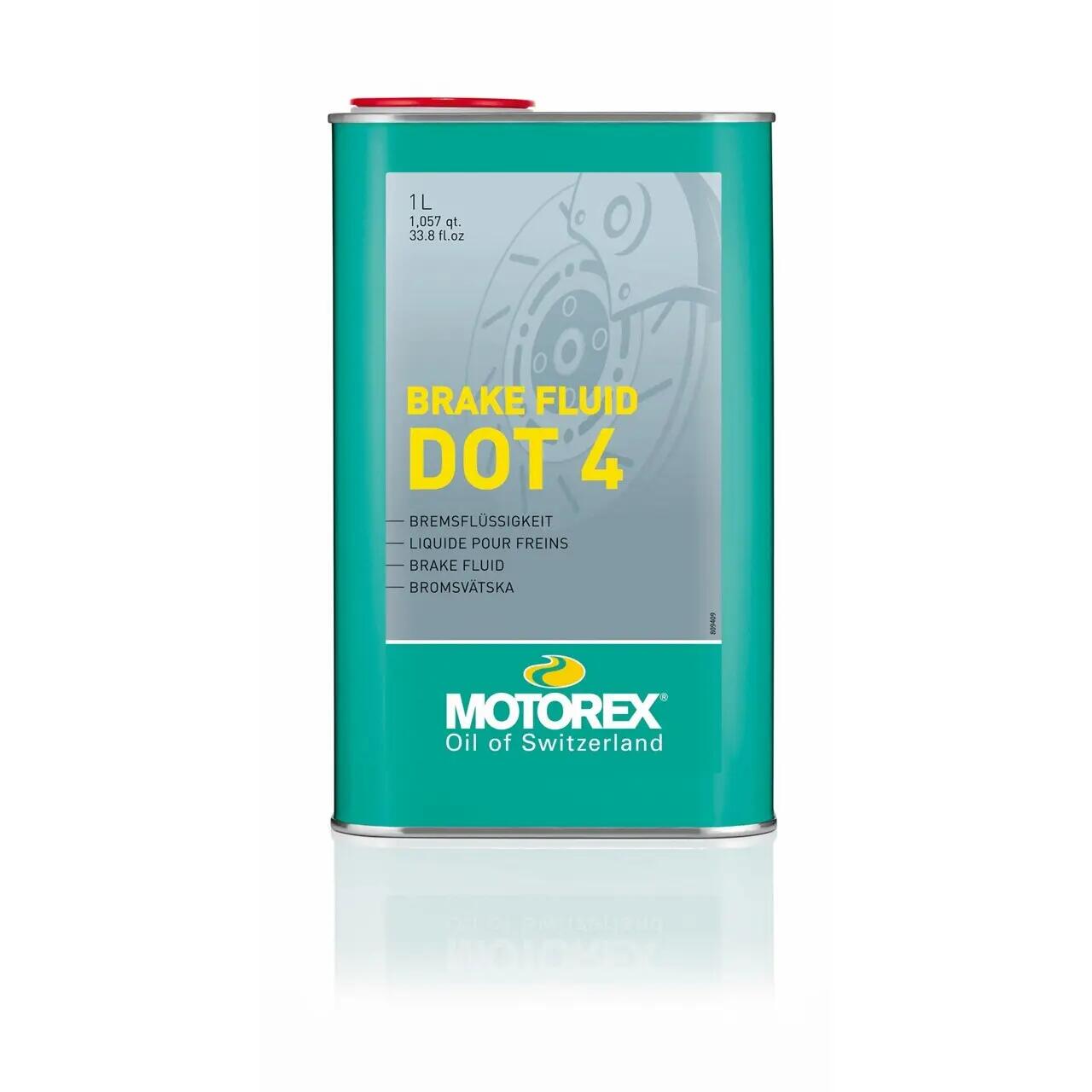 MOTOREX Brzdová kapalina plastová láhev Motorex DOT 4