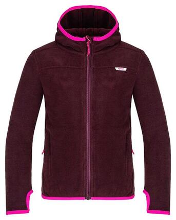 Sweat à capuche enfant Loap Qwaro Violet