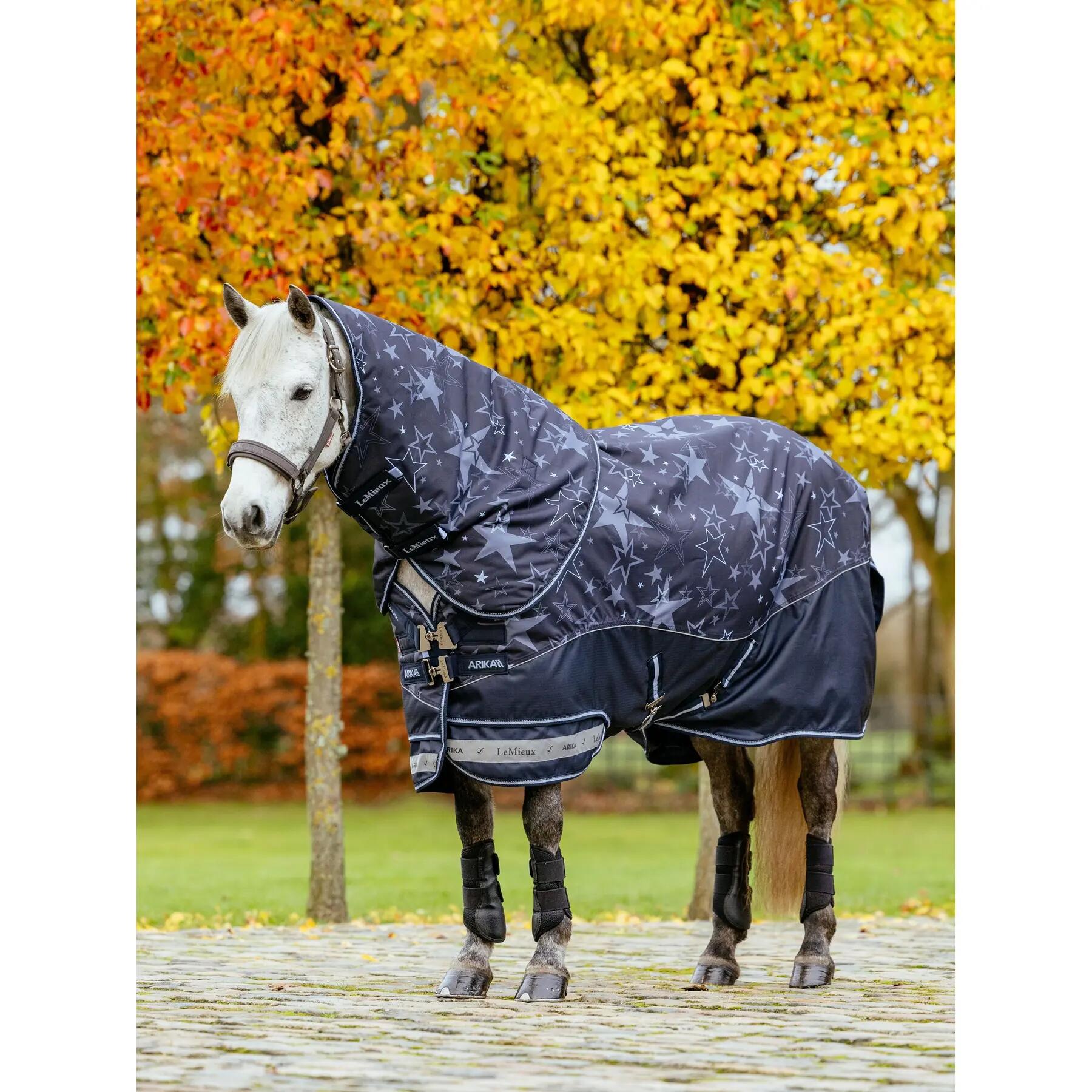 Waterdichte paardendeken LeMieux Arika Star 100g 3/3