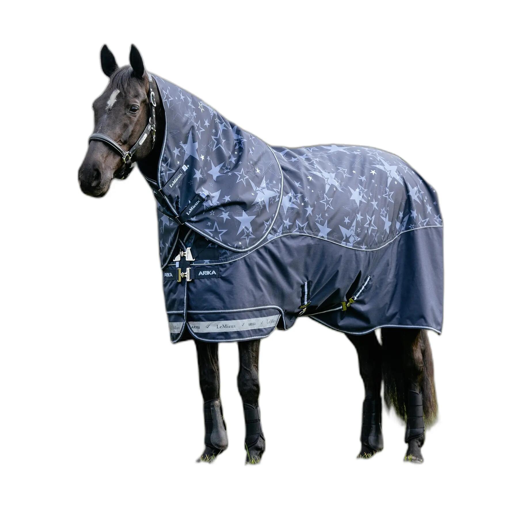 Waterdichte paardendeken LeMieux Arika Star 100g 2/3