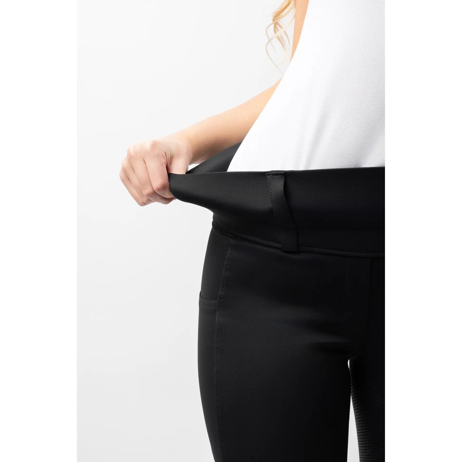 Pantaloni da equitazione full grip da donna Horze Anya 7/7