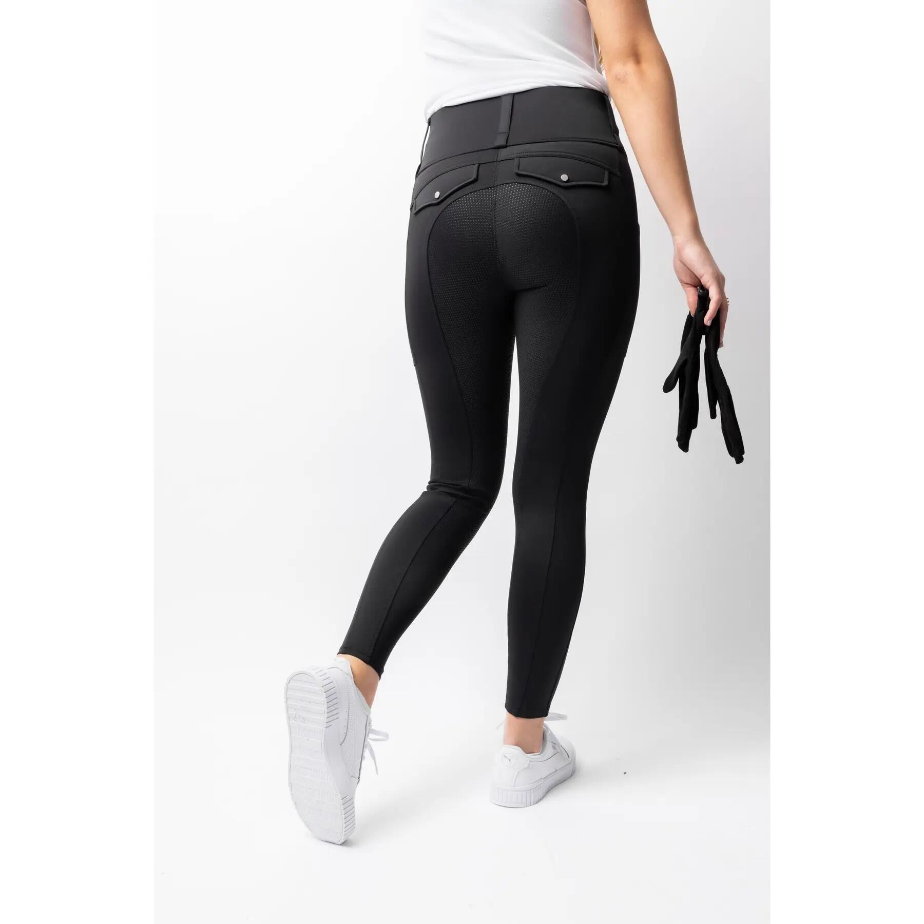 Pantaloni da equitazione full grip da donna Horze Anya 4/7