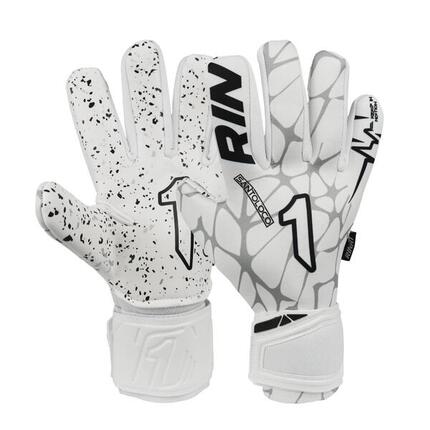 Gants de Gardien Football Rinat Enfant Santoloco AS Noir Terrain Synthétique