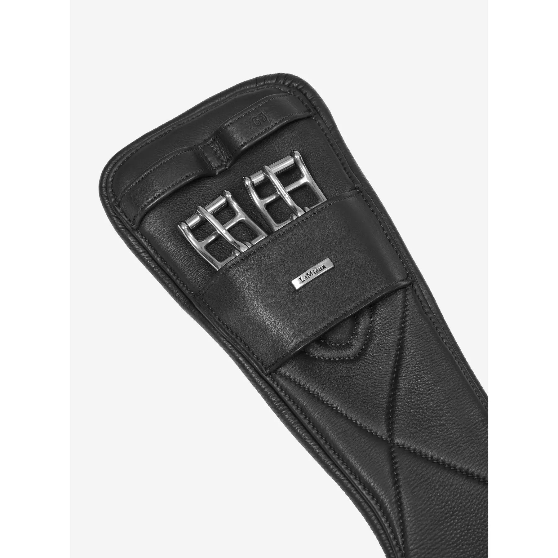 Sangle de dressage d'équitation cuir LeMieux Arika 3/4