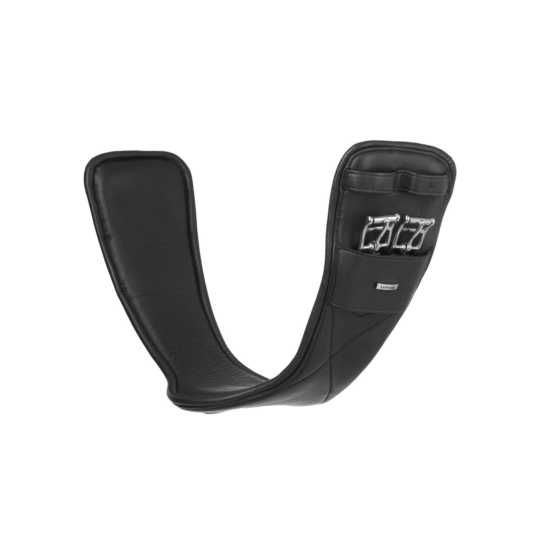 Sangle de dressage d'équitation cuir LeMieux Arika 1/4