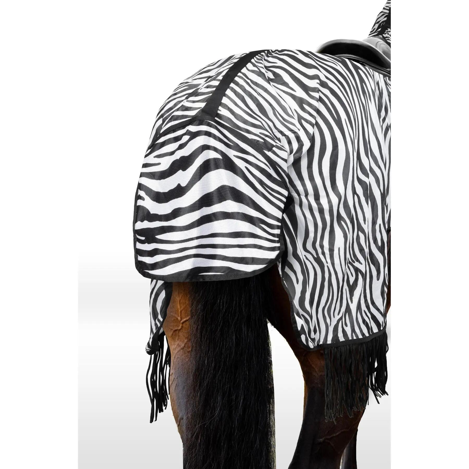 Tapete de mosca de cavalo com franjas Horze Defender 3/4